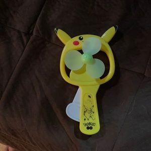 On hold kaileah35 picachu hand fan